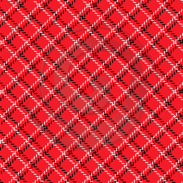 Plaid (Series 2) - Patterned Adhesive Vinyl (10 Designs) - ScriptDesigns - 10