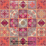 Portugese Ceramics - Patterned Adhesive Vinyl (10 Different designs available)