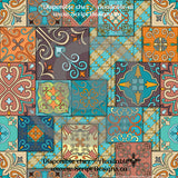 Portugese Ceramics - Patterned Adhesive Vinyl (10 Different designs available)