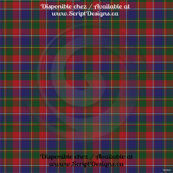 Tartans of Canada - Patterned HTV