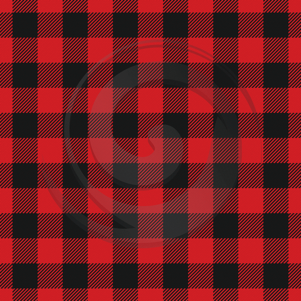 Buffalo Plaid  - Patterned Adhesive Vinyl (6 Designs) - ScriptDesigns - 1