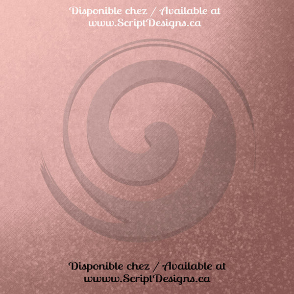 Rose Gold Textures - Patterned Adhesive Vinyl  (12 Different designs available)