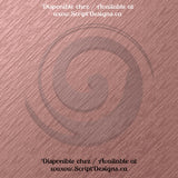Rose Gold Textures - Patterned Adhesive Vinyl  (12 Different designs available)