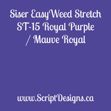 ST15 Royal Purple - Siser EasyWeed Stretch HTV