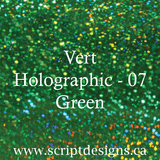 ScriptDesigns Siser Holographic Green
