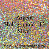 ScriptDesigns Siser Holographic Silver