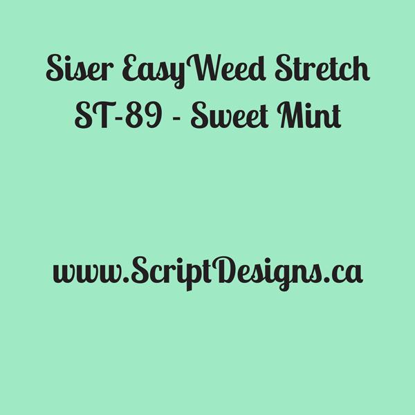 ST89 Sweet Mint - Siser EasyWeed Stretch HTV