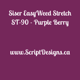 ST90 Purple Berry - Siser EasyWeed Stretch HTV