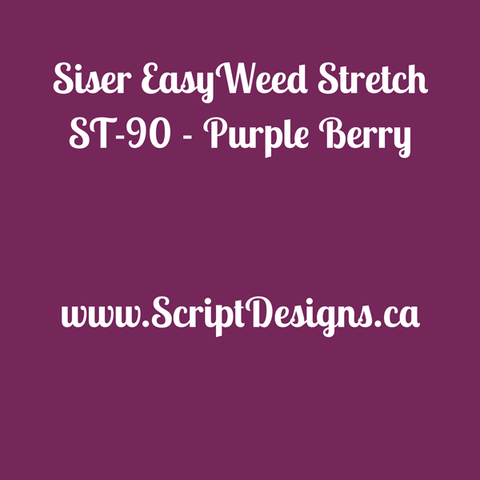 ST90 Purple Berry - Siser EasyWeed Stretch HTV