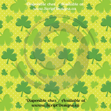 Irish Luck - Patterned Adhesive Vinyl  (12 Different designs available)