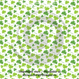 Irish Luck Petite - Patterned HTV (11 Different designs available)