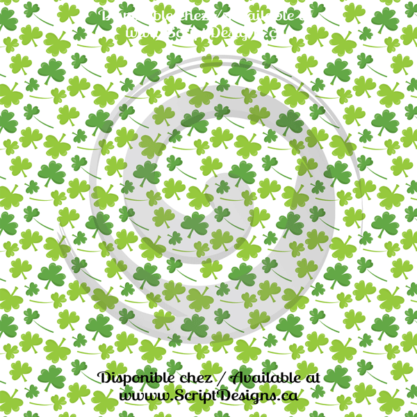 Irish Luck Petite - HTV à motifs (11 modèles différents disponibles)