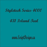 651 Equivalent Adhesive Vinyl (Styletech 4000) - 5 and 10 YARD ROLLS - Colours