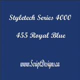 651 Equivalent Adhesive Vinyl (Styletech 4000) - 5 and 10 YARD ROLLS - Colours