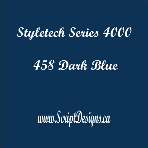 651 Equivalent Adhesive Vinyl (Styletech 4000) - 1 YARD ROLLS - Colours