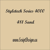 651 Equivalent Adhesive Vinyl (Styletech 4000) - 5 and 10 YARD ROLLS - Colours