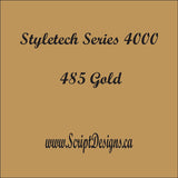 651 Equivalent Adhesive Vinyl (Styletech 4000) - 5 and 10 YARD ROLLS - Colours