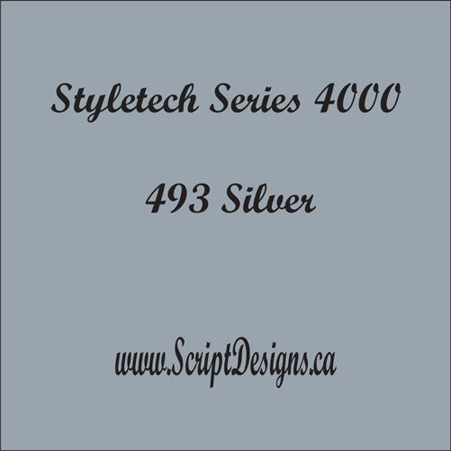 651 Equivalent Adhesive Vinyl (Styletech 4000) - 5 and 10 YARD ROLLS - Colours