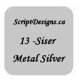 Siser Metallic Silver HTV