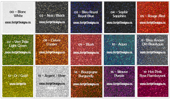 GL-16 Silver Confetti - Siser Glitter HTV - ScriptDesigns - 2