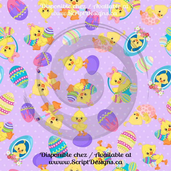 Spring - Patterned Adhesive Vinyl (16 Different designs available)