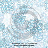 Stylized Zinnias - Patterned Adhesive Vinyl (18 Colours Available)