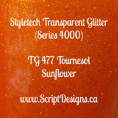 Styletech Transparent Adhesive Glitter - BUNDLES