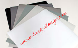 Some Shades of Grey - Oracal 651 Vinyl - ScriptDesigns