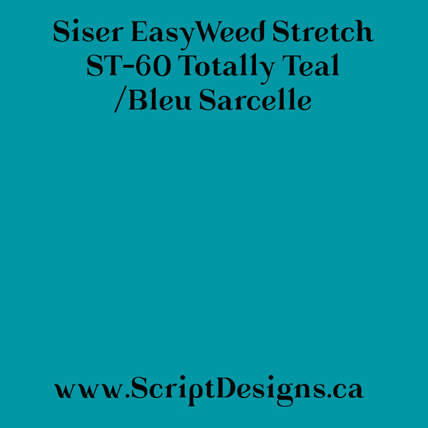 ST60 Totally Teal - Siser EasyWeed Stretch HTV