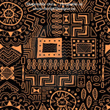 Tribal - Patterned Adhesive Vinyl (16 Different designs available)