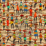 Tribal - Patterned Adhesive Vinyl (16 Different designs available)