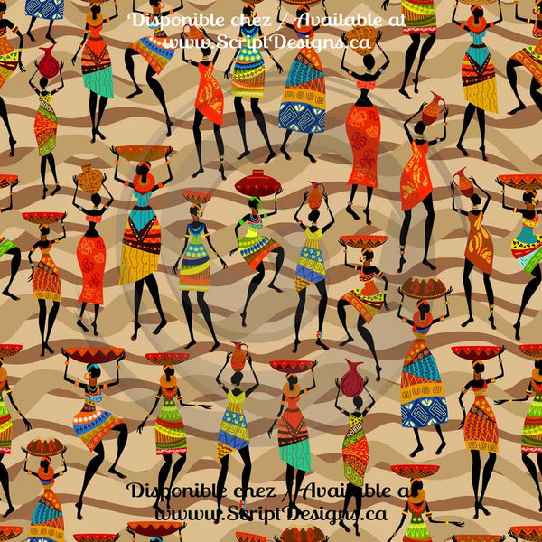 Tribal - Patterned Adhesive Vinyl (16 Different designs available)
