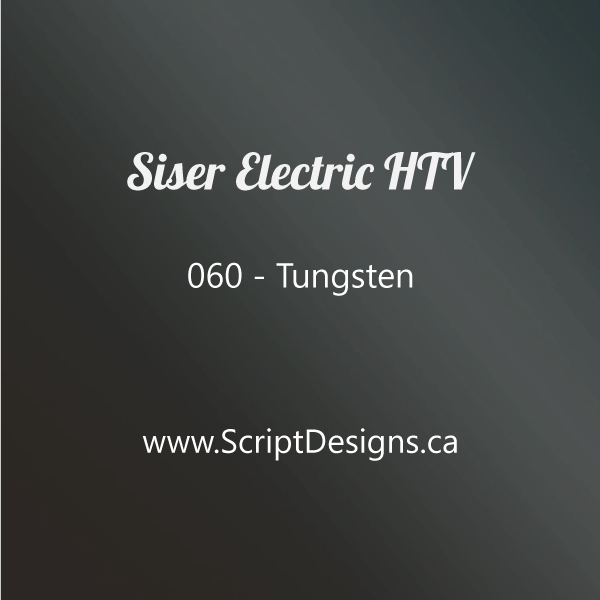 EL 060 Tungstène - Siser EasyWeed Electric HTV