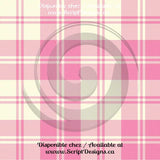 Tartan Rose - Patterned HTV (12 Different designs available)