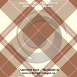 Tartan Rose - Patterned HTV (12 Different designs available)