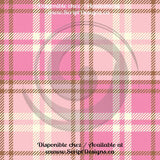 Tartan Rose - Patterned HTV (12 Different designs available)