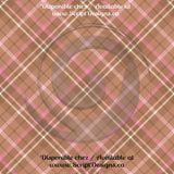 Tartan Rose - Patterned Adhesive Vinyl (12 Different designs available)