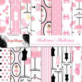 Ballerina - Patterned HTV (16 Different designs available)