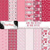 Be Mine Petite - Patterned HTV (12 Different designs available)