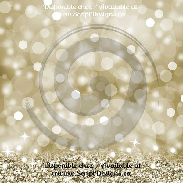 Black and Gold - Patterned Adhesive Vinyl (12 Different designs available)