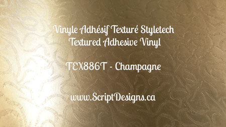 Textured Adhesive Vinyl - Styletech