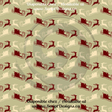 Cottage Christmas - Patterned Adhesive Vinyl  (12 Designs) - ScriptDesigns - 1