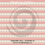 Cottage Christmas - Patterned Adhesive Vinyl  (12 Designs) - ScriptDesigns - 12
