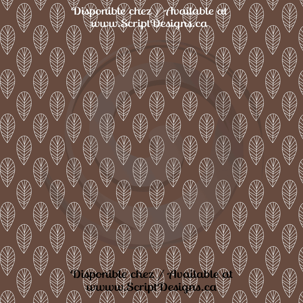 Earth Tribal - Patterned Adhesive Vinyl  (12 Designs) - ScriptDesigns - 11
