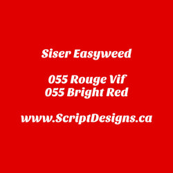 55 Rouge Vif - Siser EasyWeed HTV