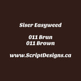 11 Brown - Siser EasyWeed HTV