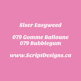 79 Bubble Gum - Siser EasyWeed HTV