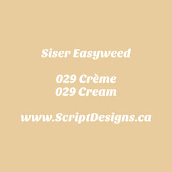 29 Cream - Siser EasyWeed HTV