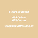 29 Cream - Siser EasyWeed HTV