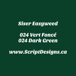 24 Dark Green - Siser Easyweed HTV